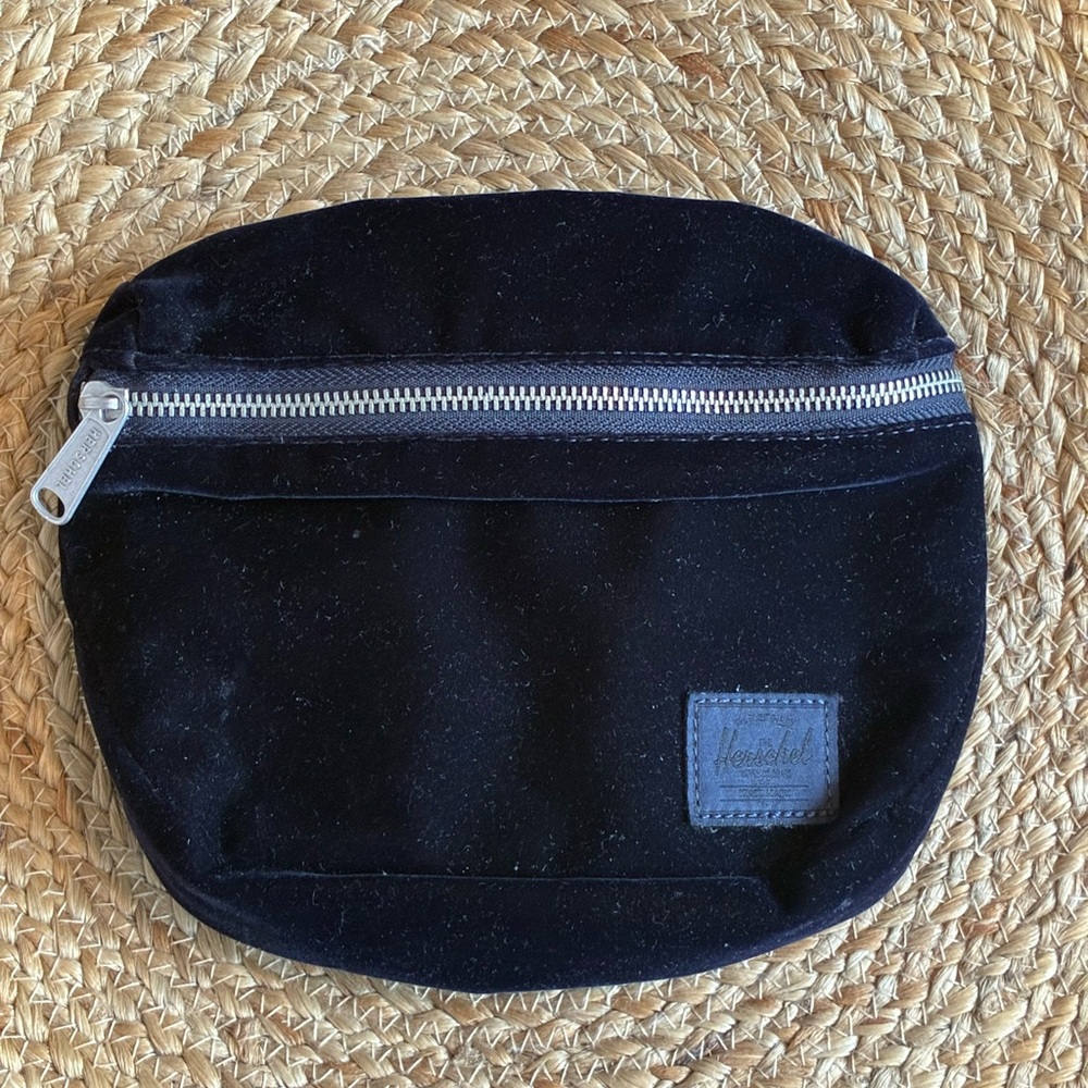 Herschel Supply Company Rare Velvet Navy Belt Bag
